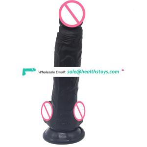 FAAK  23cm black dildo penis dildo anal silicone toys sex adult  Juguetes sexuales sex shop rubber penis