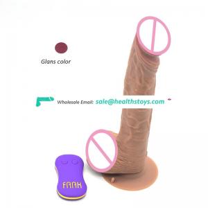 FAAK  telescopic vibrator realistic electric dildo vibrator sex toy women adult  Sex toys women vibrator sex toy women