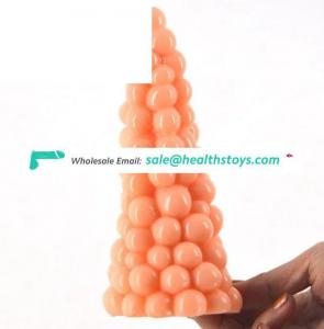 FAAK 020 unisex high fidelity phallus masturbation butt plug versed in mouth adult products