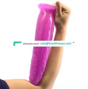 FAAK 10inch Dildo Fruit Shape with Suction Cup Vegetable Penis Medical PVC Big Anal Plug for Erotic Products Pussy and Anal