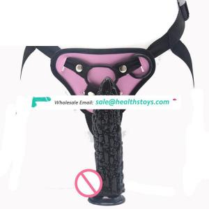 FAAK 19cm strap on dildo mini realistic penis dildo with belt  butt plug sex toys anal  penis with belt sex toy for male