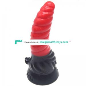 FAAK 20cm  toys sex adult anal soft silicone curved anal plug butt plug sex toys anal  pussy vagina ass for women