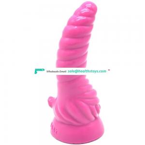 FAAK 20cm soft silicone curved anal plug toys sex adult butt plug sex toys anal Juguetes sexuales silicone butt pussy vagina ass