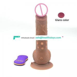 FAAK 21.5cm plused vibrator wireless remote control penis  vibrator sex toy women adult  Sex toys women vibrator sex toy women