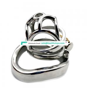 FAAK 5.6cm wholesale sex toys metal chastity cage penis cage for male chastity device  chastity cage stainless steel