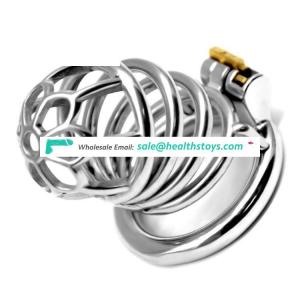 FAAK 64mm  304stainless steel lock penis cage chastity  for male chastity device  man chastity cage
