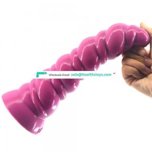 FAAK 9.6" Giant Artificial G-spot Realistic Dildo Silicone Strong Suction Cup Sex Toys Penis Realistic Big Dong For Woman Anal