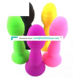 FAAK 9.7cm*2.6cm HOT wholesale couple sex toy Silicone ball mini anal plug  butt plug sex toys anal