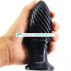 FAAK Adult Beginner Erotic Products Bombshell Ribbed Shaft Butt Plug Sex Toys Anal for Women's Pussy and Anal
