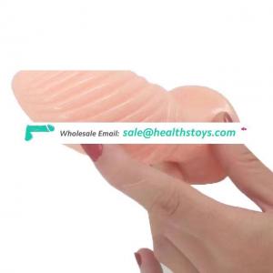 FAAK Adult Sex Toys Elegant and Soft PVC Plastic Healthy Product  masturbation Dildos with Suction Cup for Woman