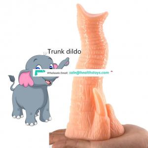 FAAK Elephant penis Juguetes sexuales medical PVC dildo anal plug unisex animal dildo