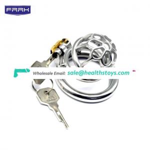 FAAK New Metal Chastity Made in 304 Stainless Steel and Healthy Erotric Penis Cock Cage Sex Toys for Male