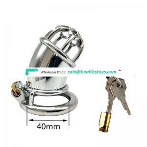 FRRK 7.3cm metal mens chastity device stainless steel chastity cock cage for male