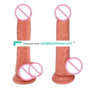 Female Self Pleasure Toys Realistic Penis Dildo with Hands-Free Suction Cup