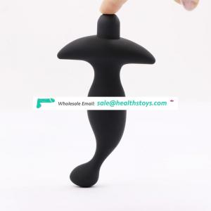 High Quality Water Proof Silicone Vibrating Prostata Massager Anal Plug Sex Toy for Couple
