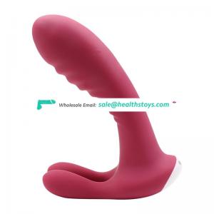 Magnetic Charge Adult Products Rabbit Silicone Sex Toy Women Vibrator Wholesale