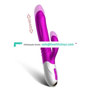 Multi-Speed Thrusting Sex Toy G-Spot Vibrator Masturbation Wand Stick for Women