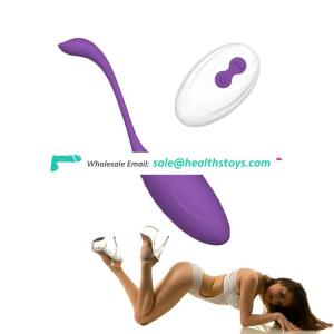 Remote Wireless Mini Jump Egg Bullet Vibrator Women Sex with Single Motor