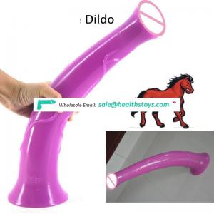 Toys Sex Adult 43cm Super Long FAAK Big Horse Penis Animal Dildo Environmental Friendly Material Giant Animal Dildo Horse Dildo