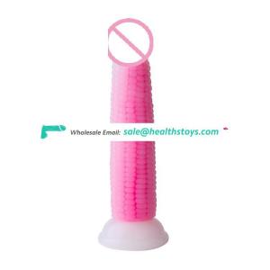 Vegetable&Fruit 7 inches Double Medical TPE Dildo Male Penise Anal Butt Plug Masturbation Sex Toys Sex Product for Female