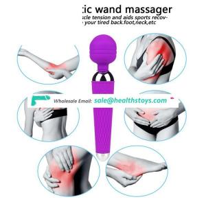 Wand Wireless Silicone Sex Toy Woman Dildo Massage G Spot Electric Body Vibrator