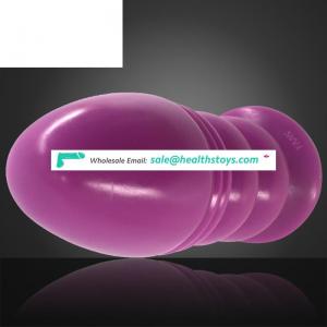 Wholesale FAAK Gigantic Anal Plug 33*12.7cm Male Female Butt Plug FAAK Sex Shop Adult Sex Toys With Suction Cup
