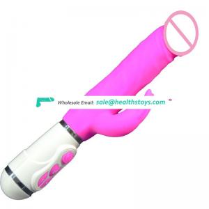 Wholesale Hot sale USB Charging G Spot Rotation Multi-Speed Waterproof wearable silicone Dildo Penis Vibrator Vibrating Sex Toys