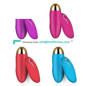 Wireless Remote Control 10 Speed Silicone Vibrating Sex Eggs Waterproof Massager Vibrator